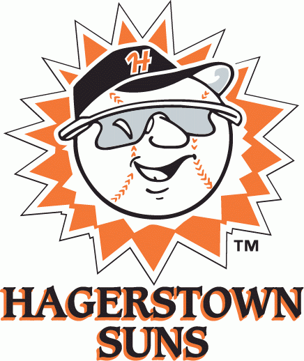 Hagerstown Suns 1993-2012 Primary Logo iron on heat transfer